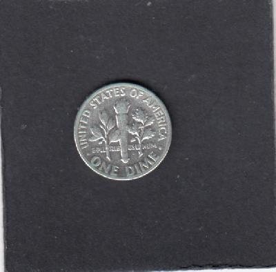 Beschrijving: 1 Dime ROOSEVELT